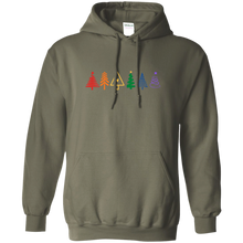 Load image into Gallery viewer, Christmas Trees Hoodie